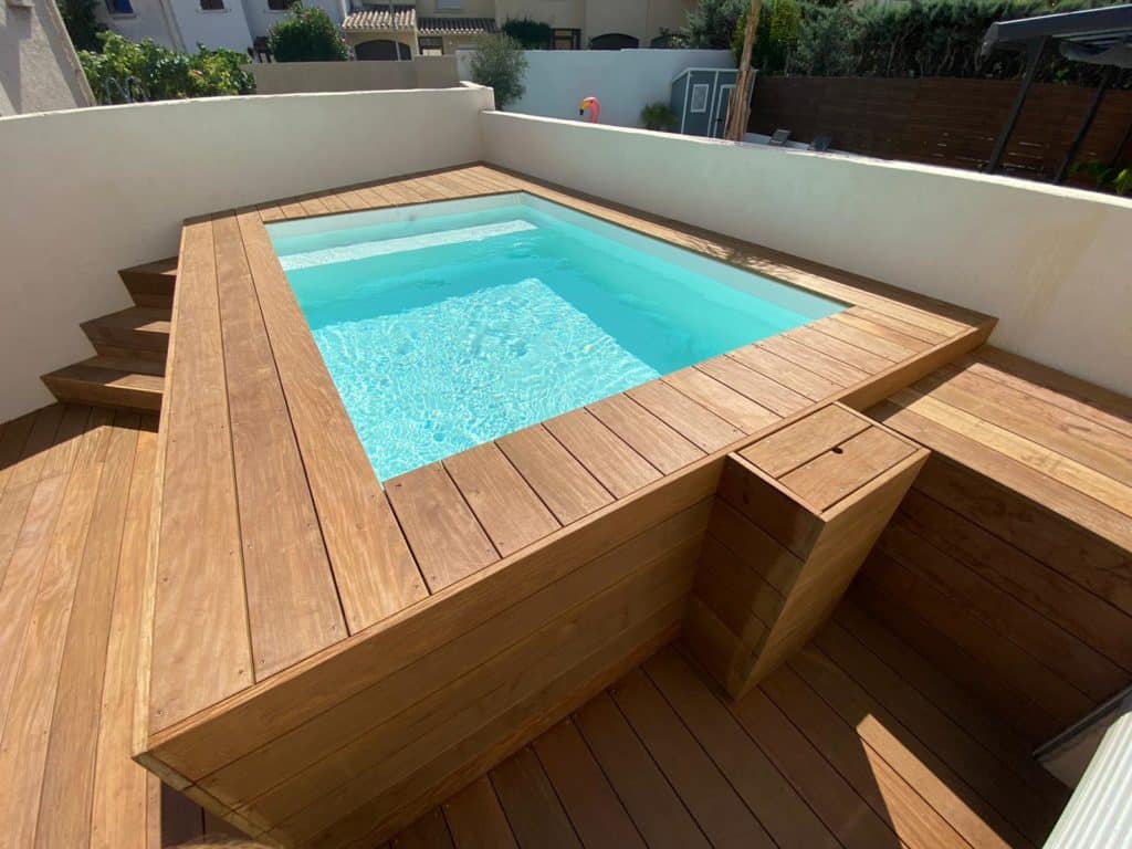 Piscine bois hors-sol petite dimension