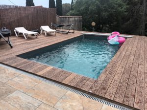 Piscine HS 5,5x3 m