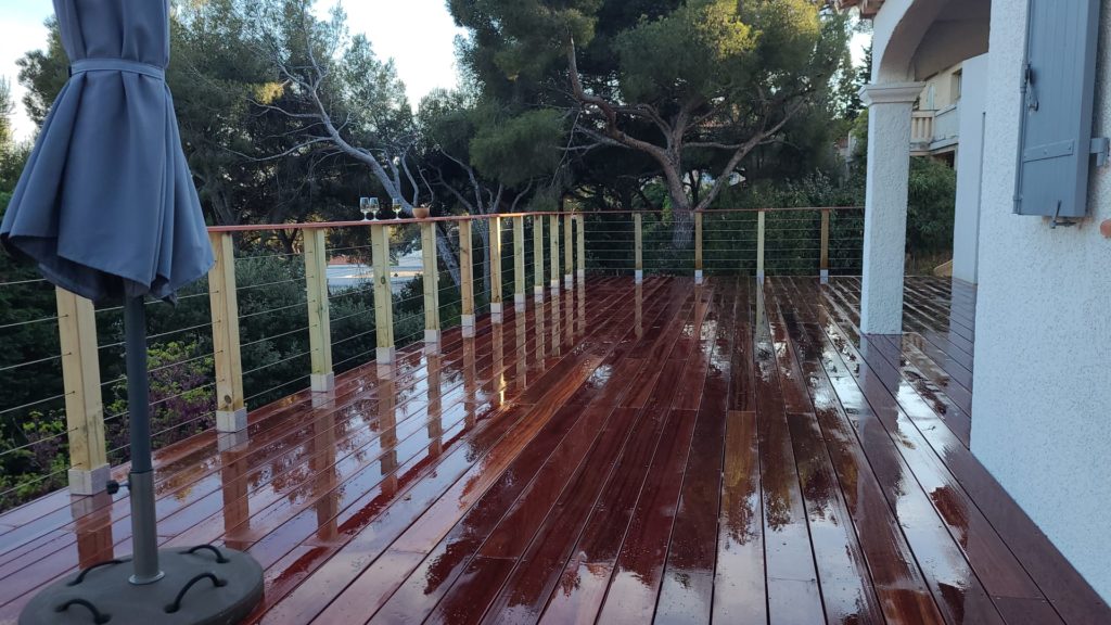 Terrasse + Main courante