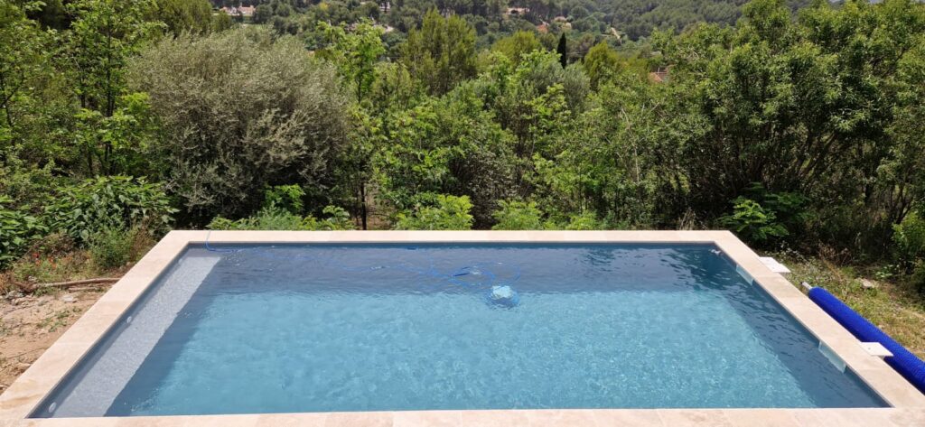 Piscine aluminium 8x4m