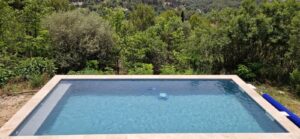 Piscine aluminium 8x4m
