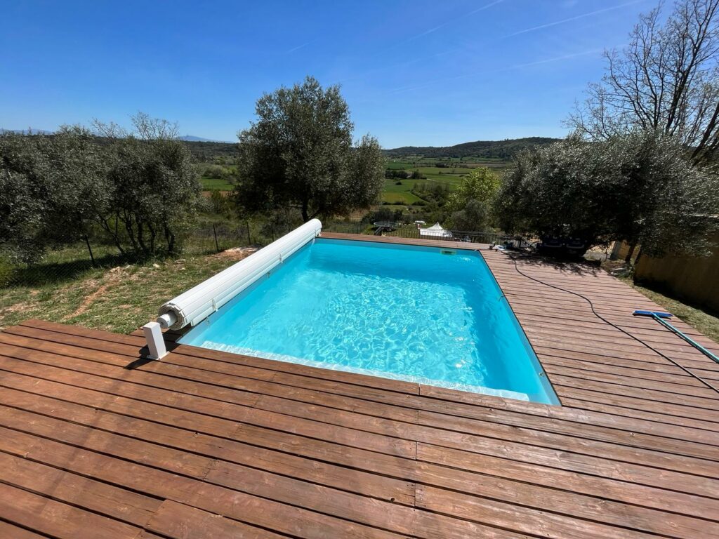 Nouveau liner sur piscine bois existante