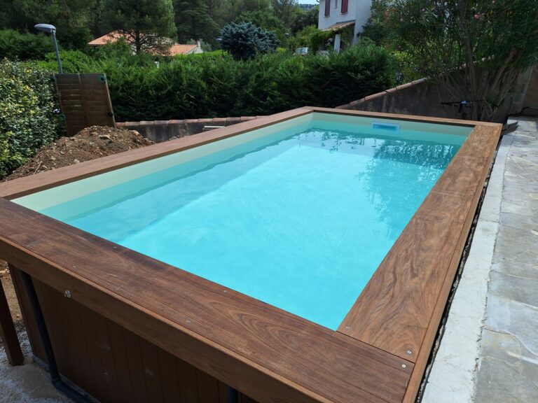 piscine aluminium 4,80 x 2,50m