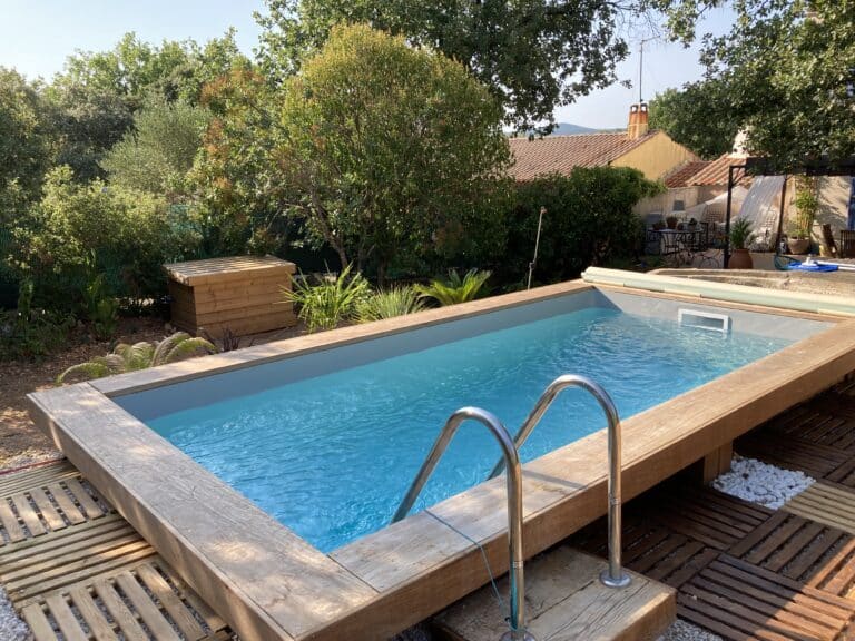 Piscine bois 4,50 x 2,20m