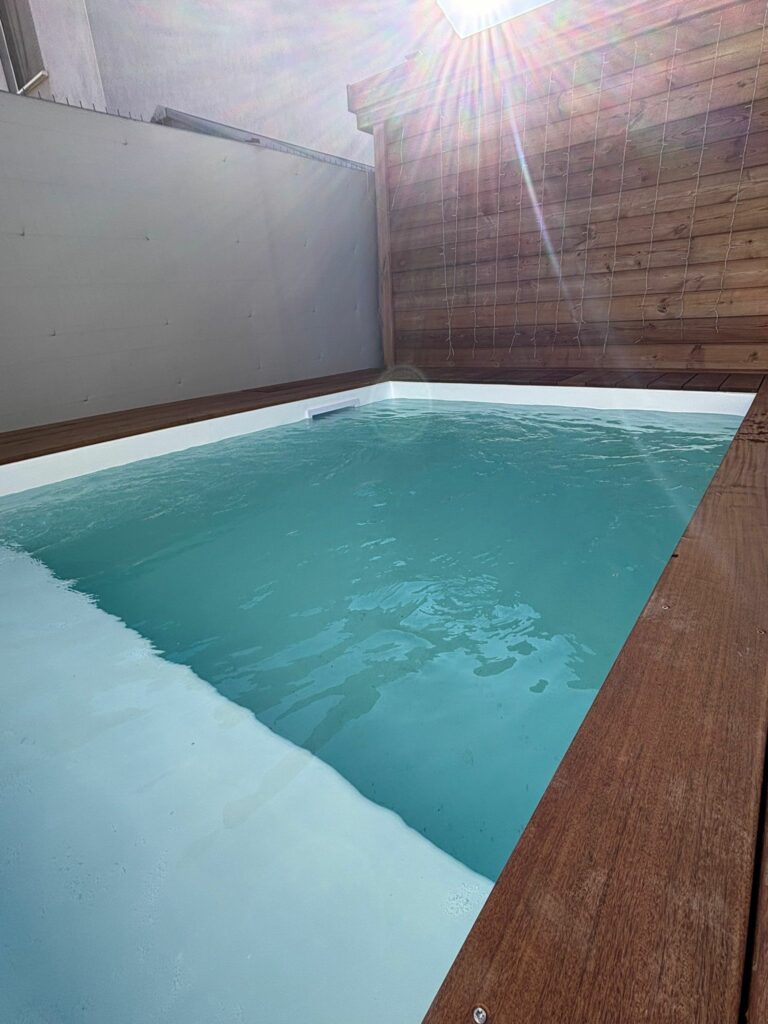 Piscine bois semi 2,80 x 2m