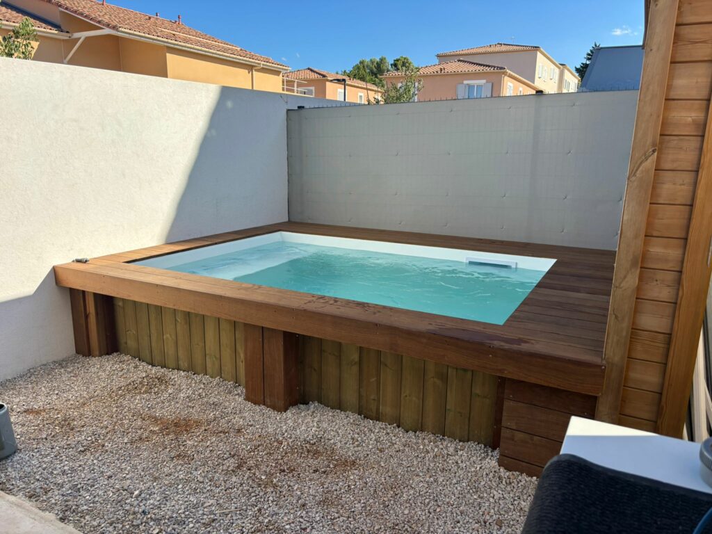 Piscine bois semi 2,80 x 2m