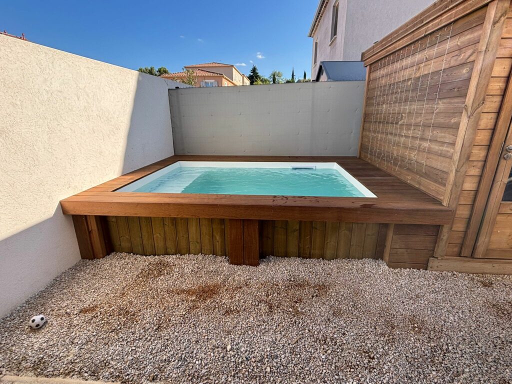 Piscine bois semi 2,80 x 2m